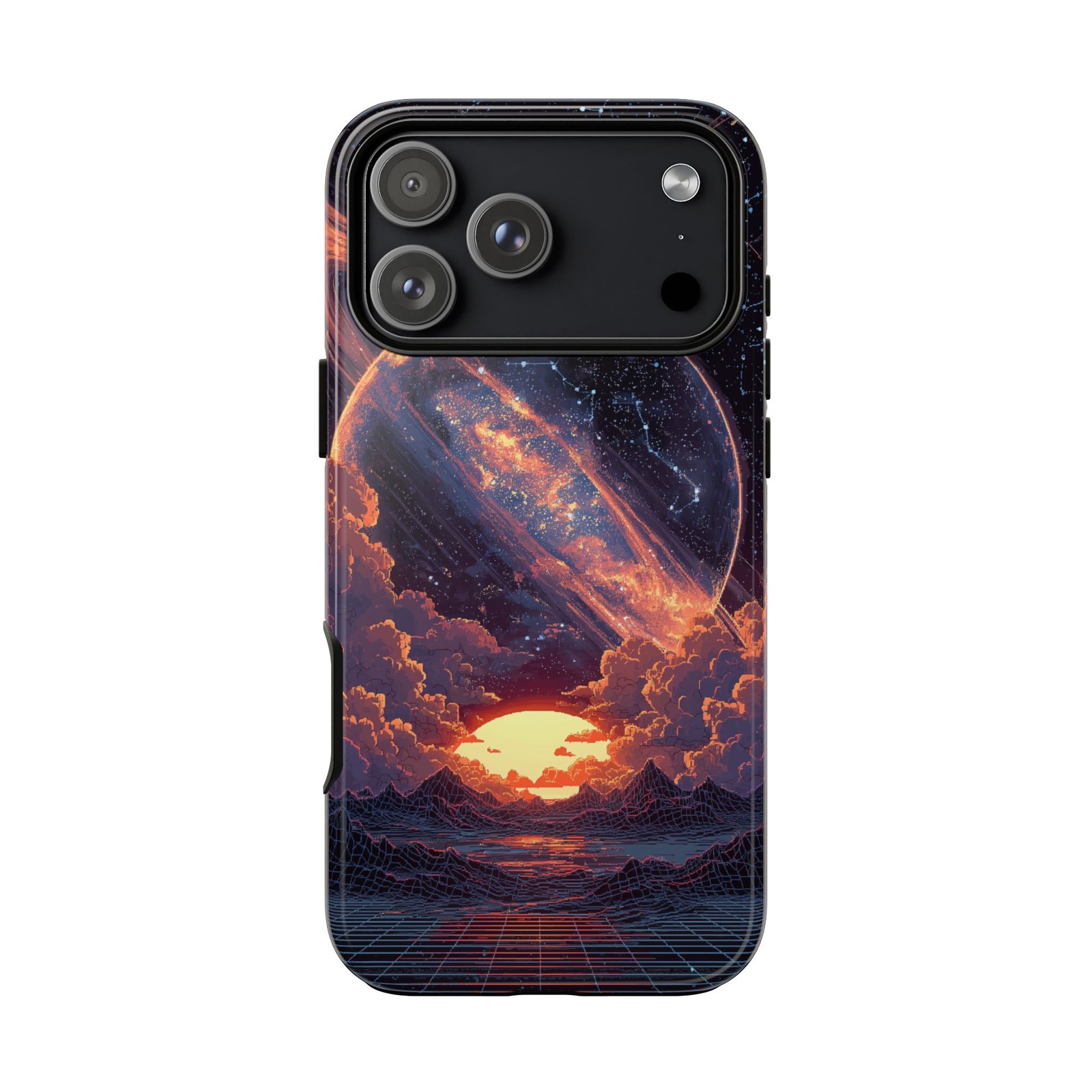 Vaporware Ring Planet Dream | Phone Ink Case for iPhone Galaxy Pixel