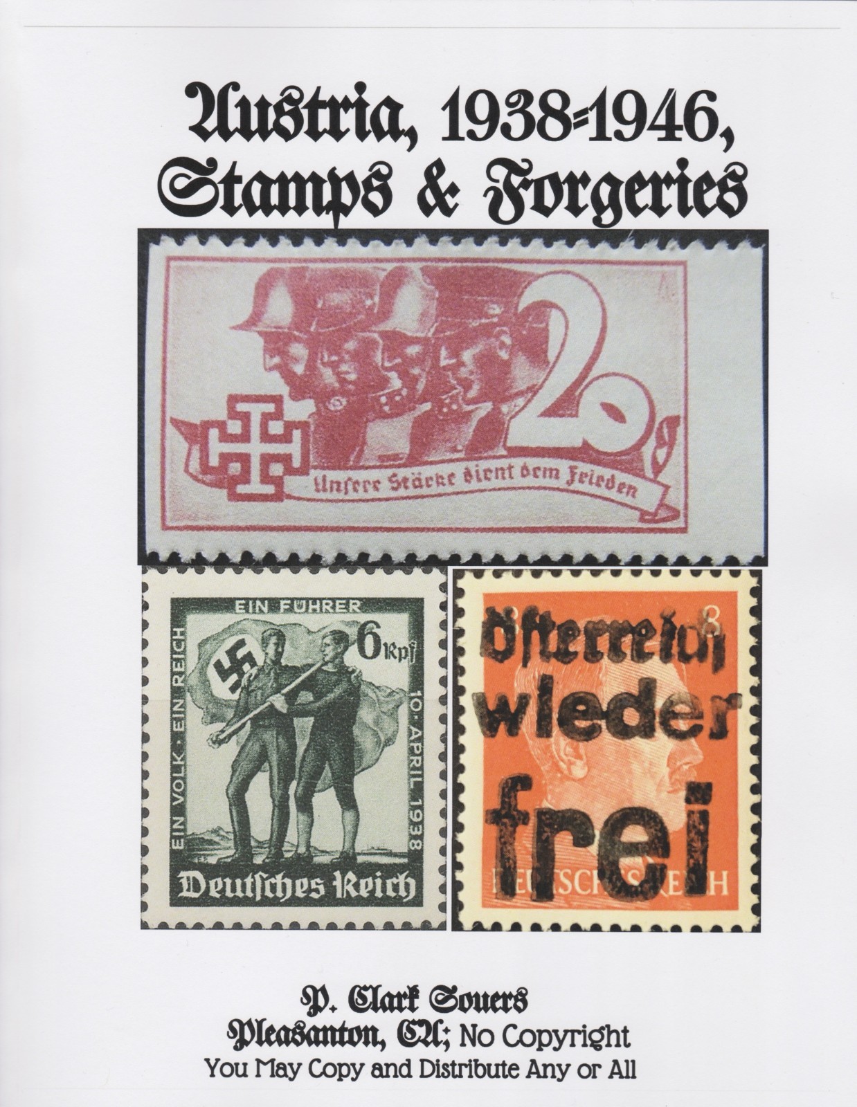 AUSTRIA 1938-1946 STAMPS & FORGERIES, Souers, Hitler heads, Local issues, Fakes