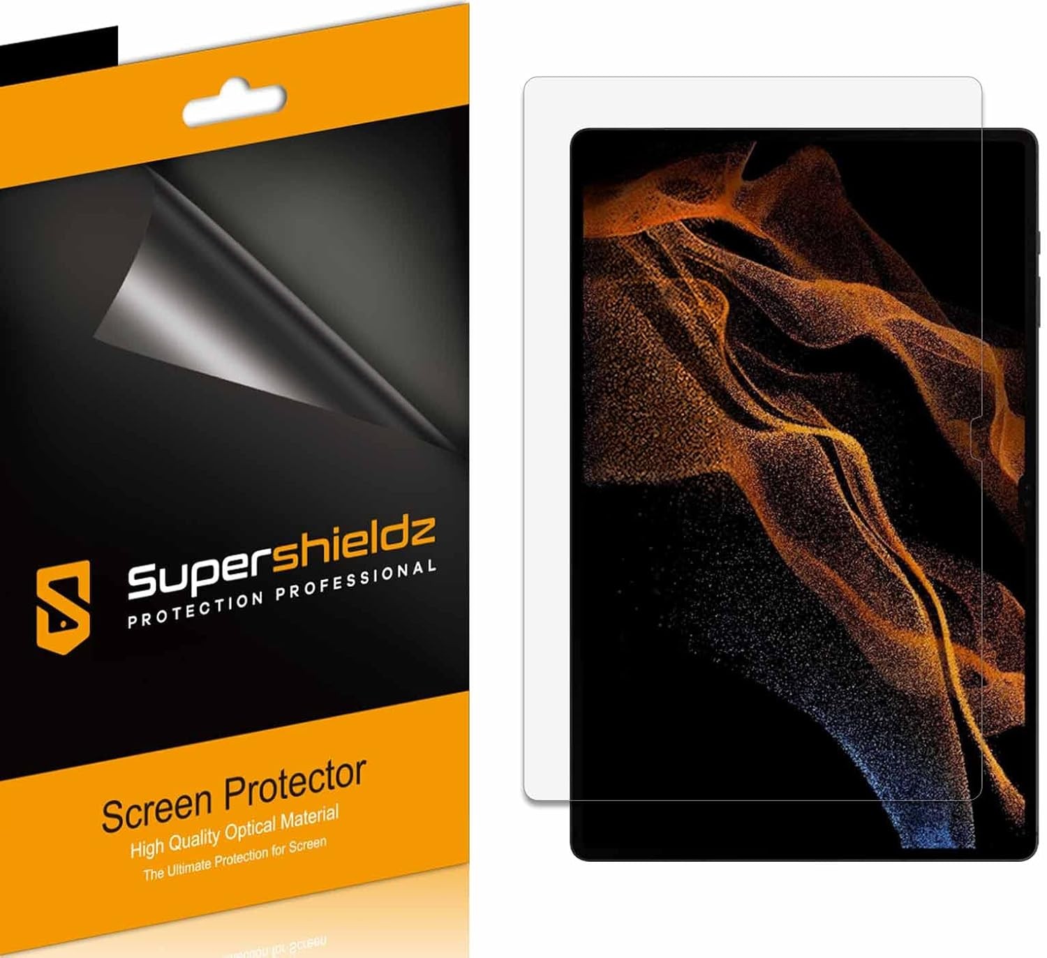 3 Pack Clear Screen Protector for Samsung Galaxy Tab S8 Ultra HD Shield Film