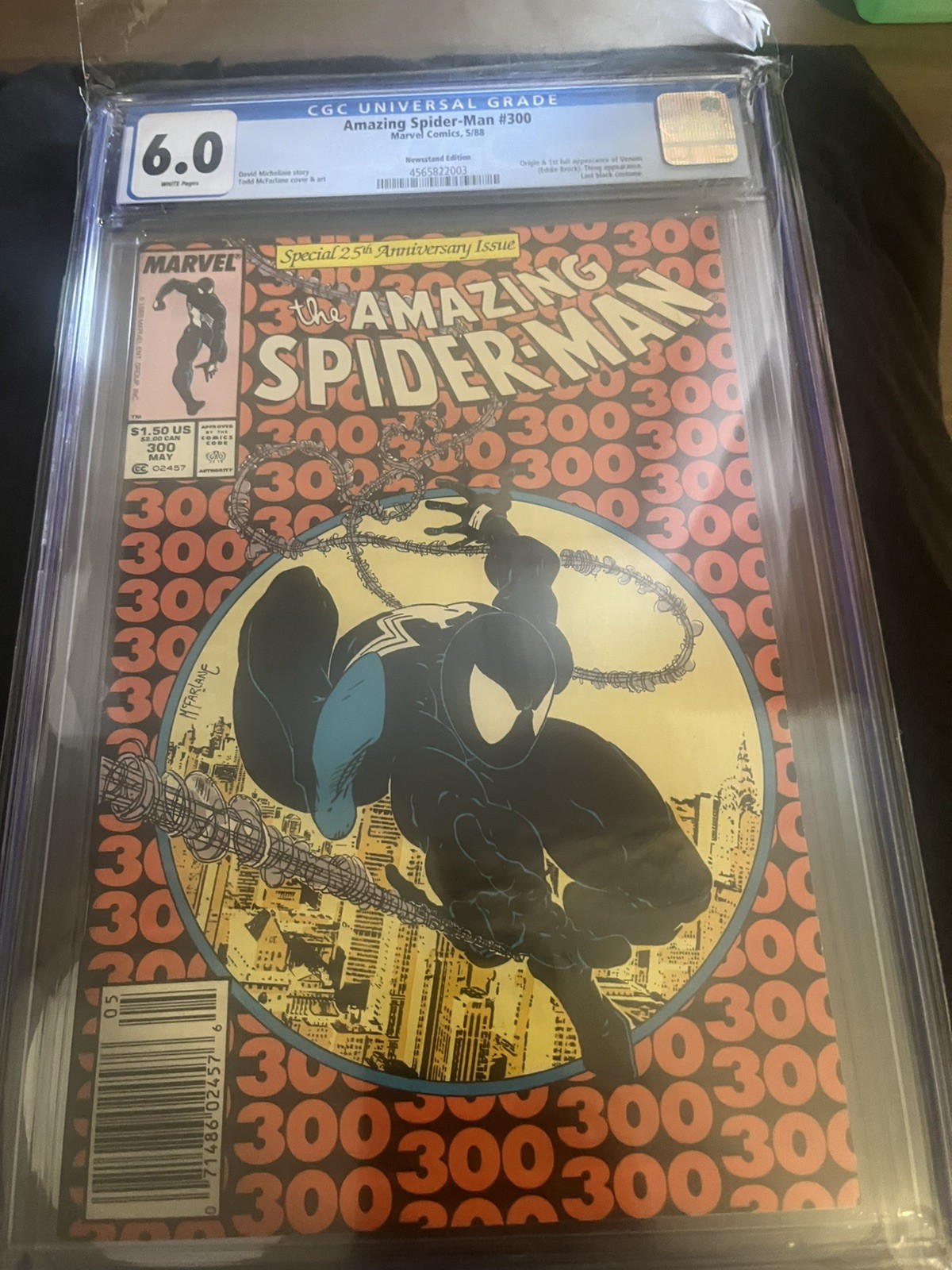 The Amazing Spider-Man #300 Newsstand Variant (Marvel Comics May 1988)