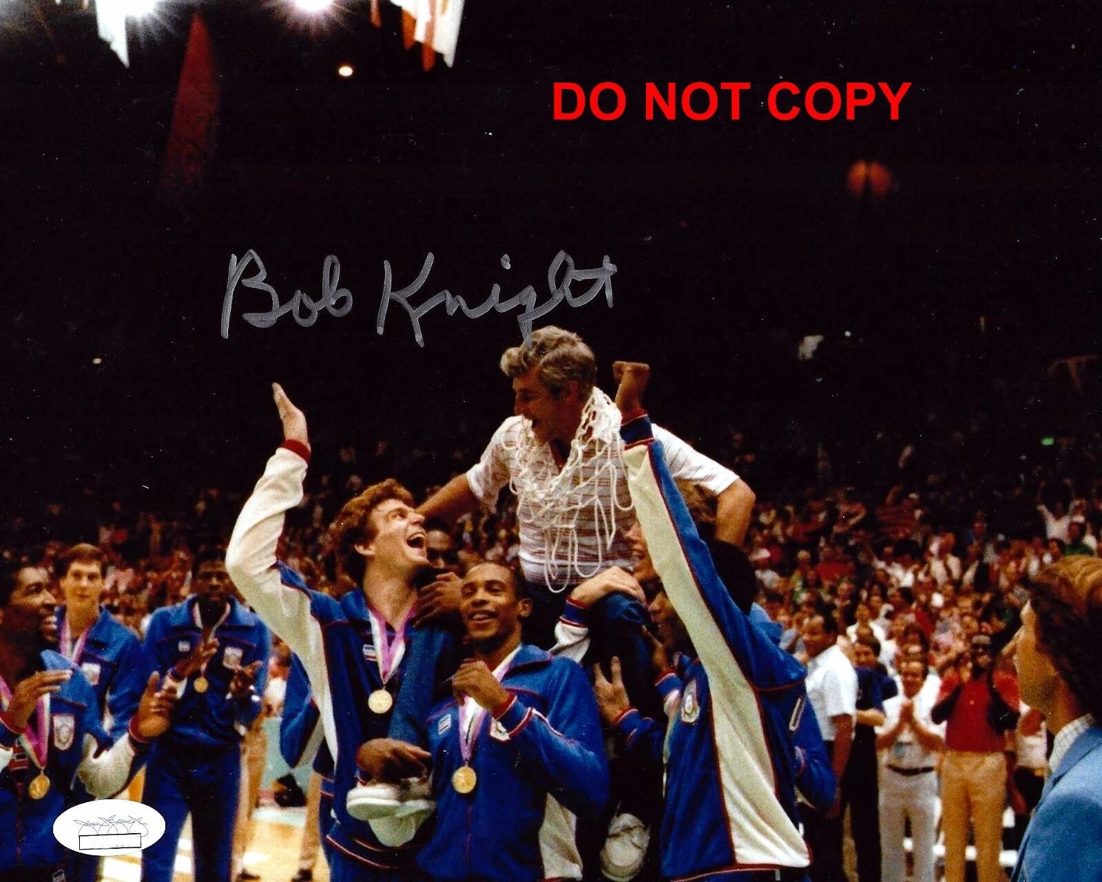 Bobby Knight TEAM USA BASKETBALL Signed Autographed REPRINT 8x10 Photo RP 2