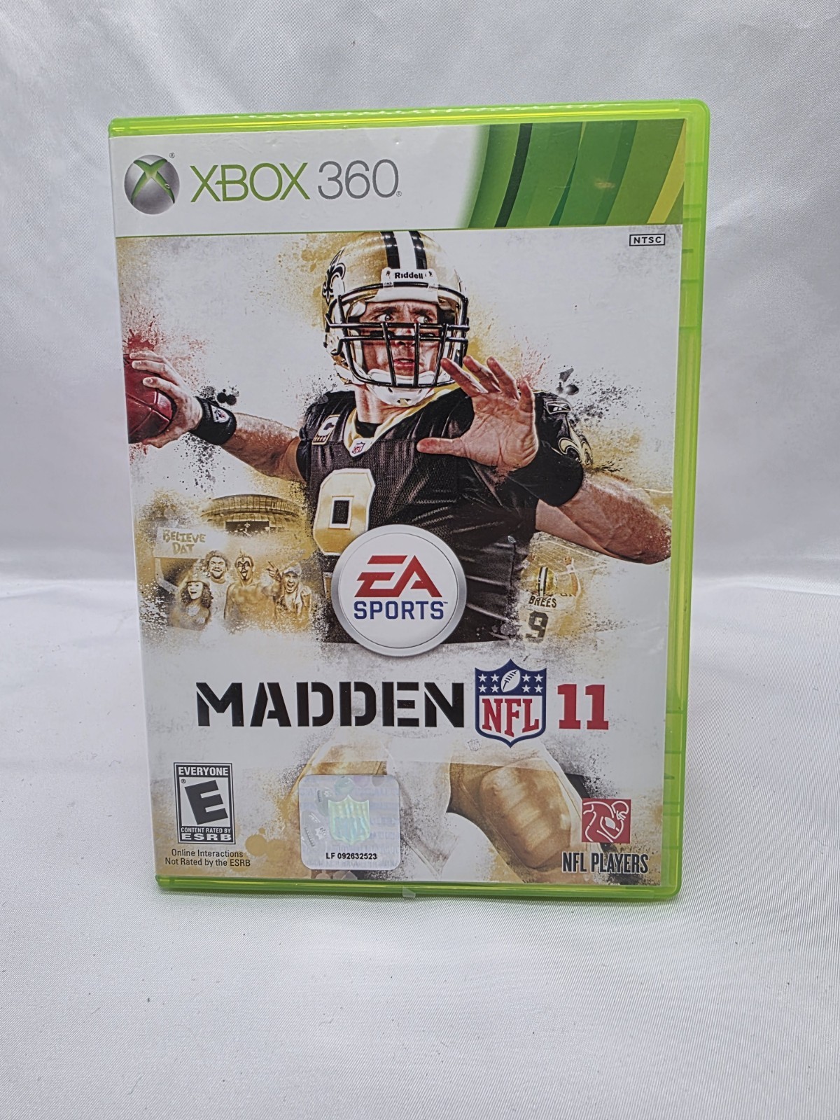 EA Sports Madden NFL 11 - Xbox 360, Multiplayer, Online Play, 2010 CIB