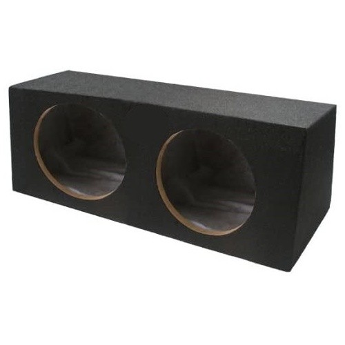 Absolute MDHF12 Dual 12" Universal Angled Hatchback Sealed Enclosure Box