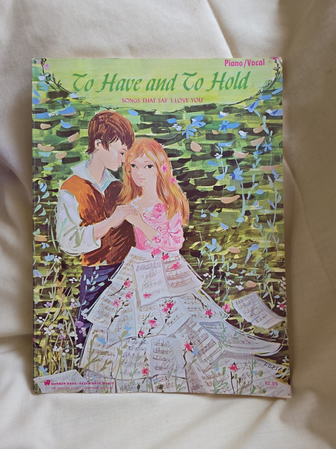 VTG Song Book Sheet Music: To Have and to Hold - Songs That Say I Love You Organ
