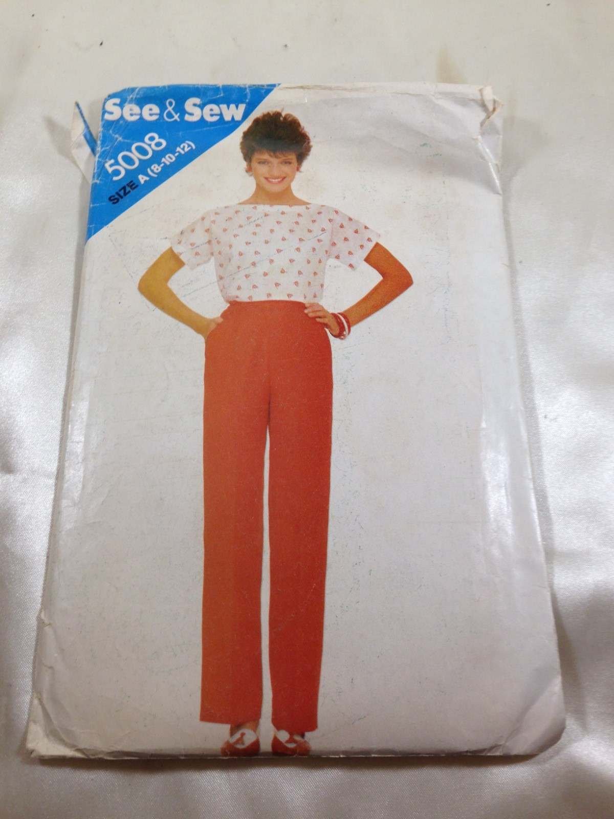 See & Sew 5008 Pattern Misses Top and Pants Size A