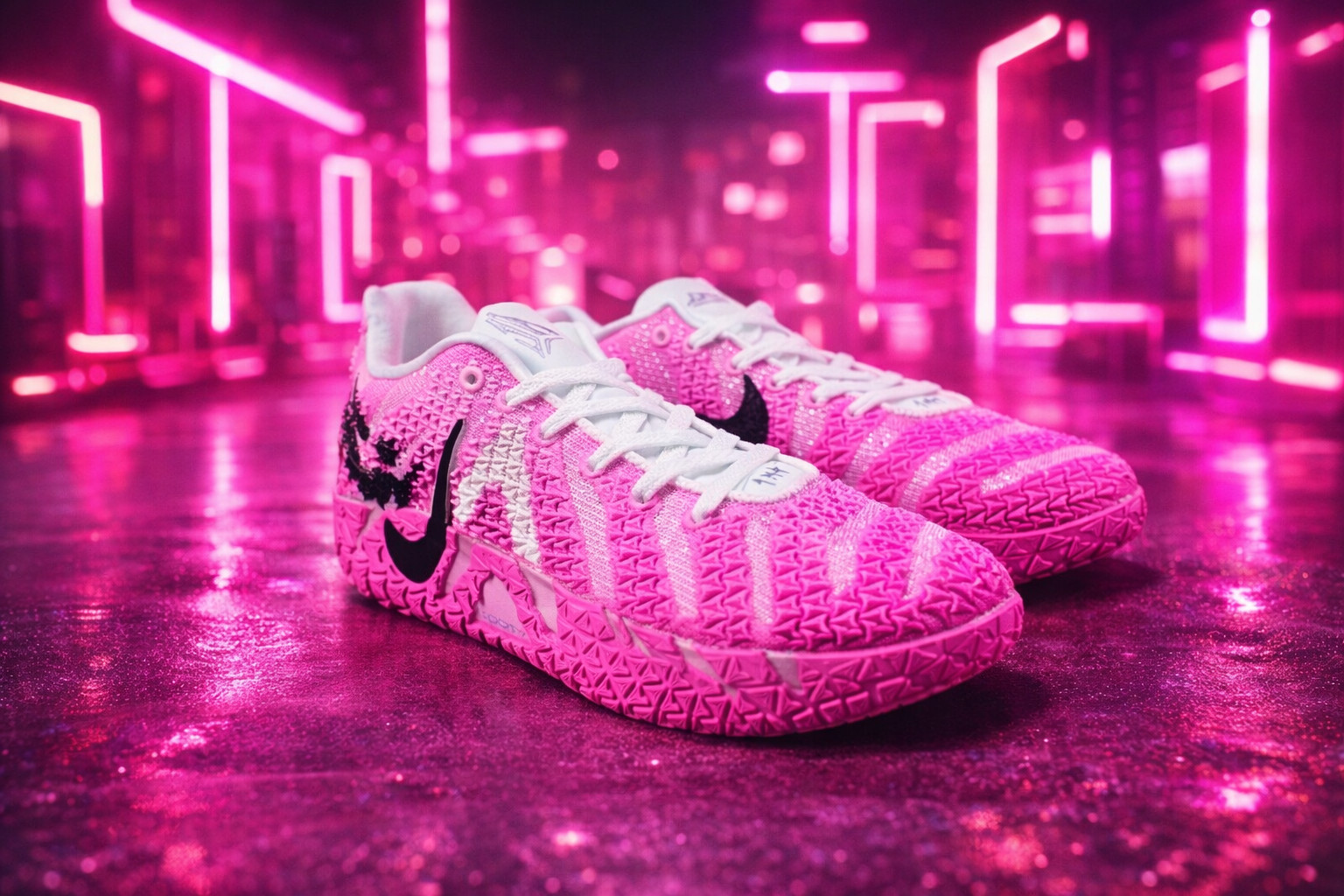 Ja 3 Morant 'Pink Black' Men's Size US 7-12