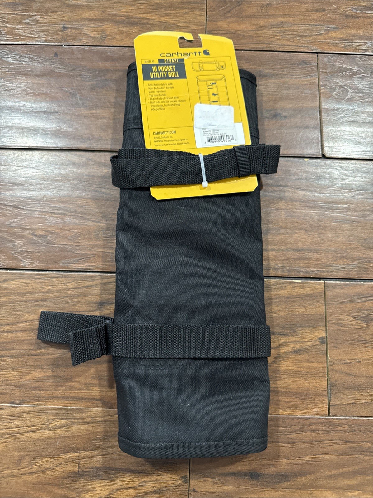 Carhartt 18 Pocket Water-Resistant Tool Roll - Durable Tool Organizer Bag 🔥NEW