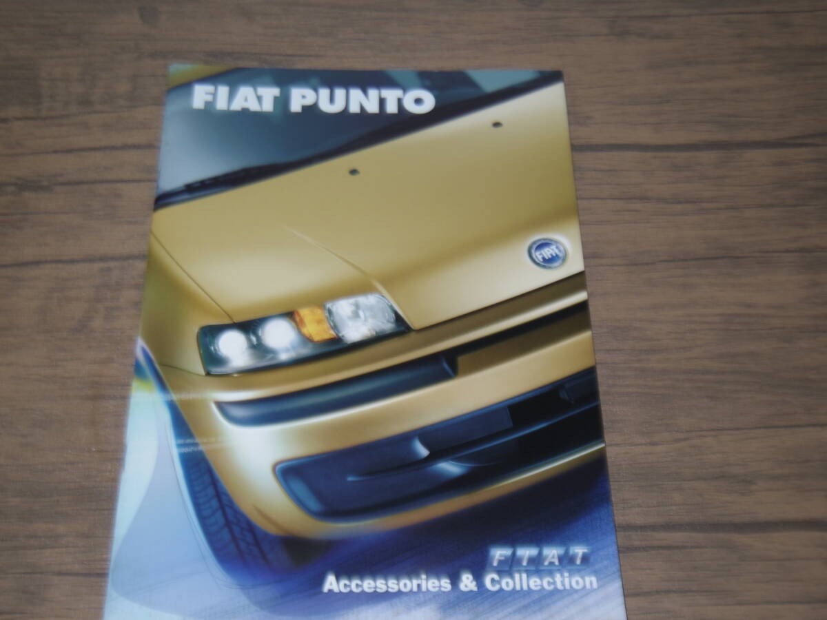 Good Condition Fiat Punto Accessories Book Catalog (separate price list) right