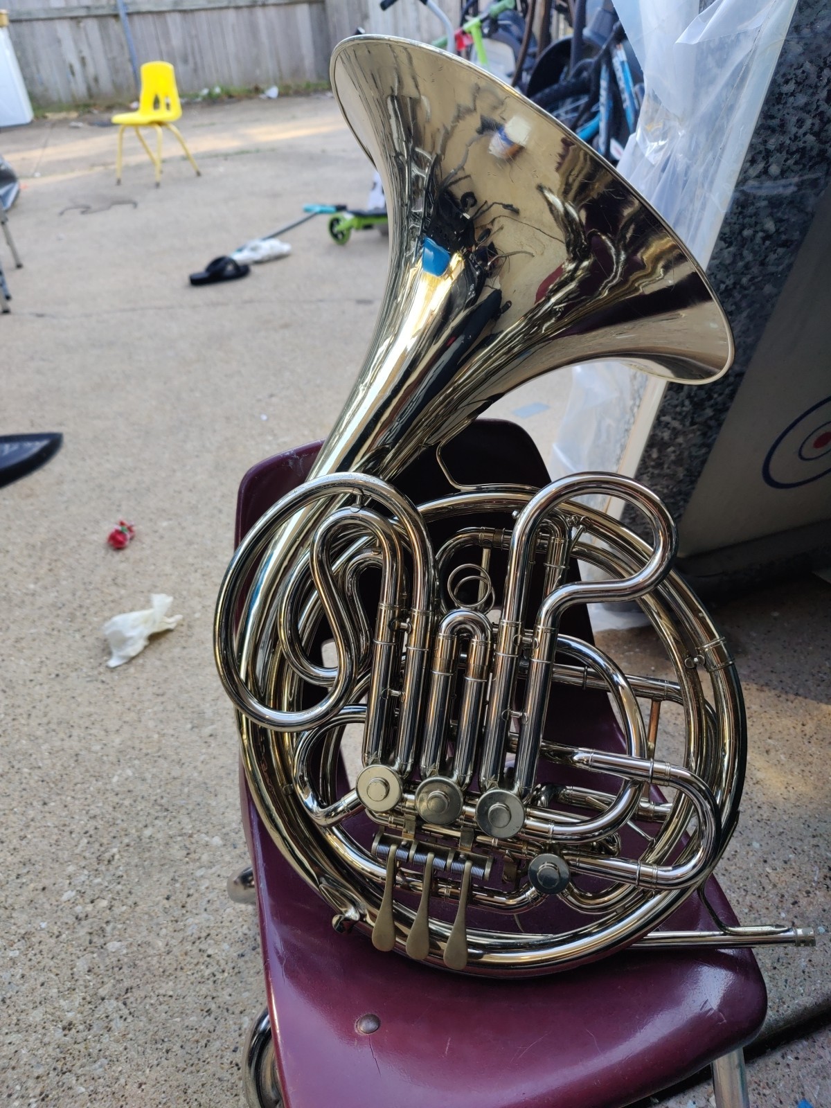 CG Conn 8D Double French Horn SERIAL#352045 with Case In Good Condition