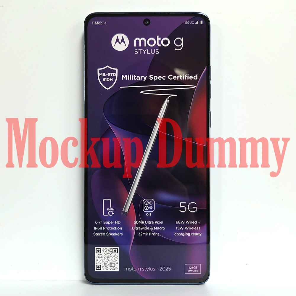 Official Motorola MOCKUP DUMMY 2025 - EDGE 5G, G 5G, G Power 5G, G Stylus 5G