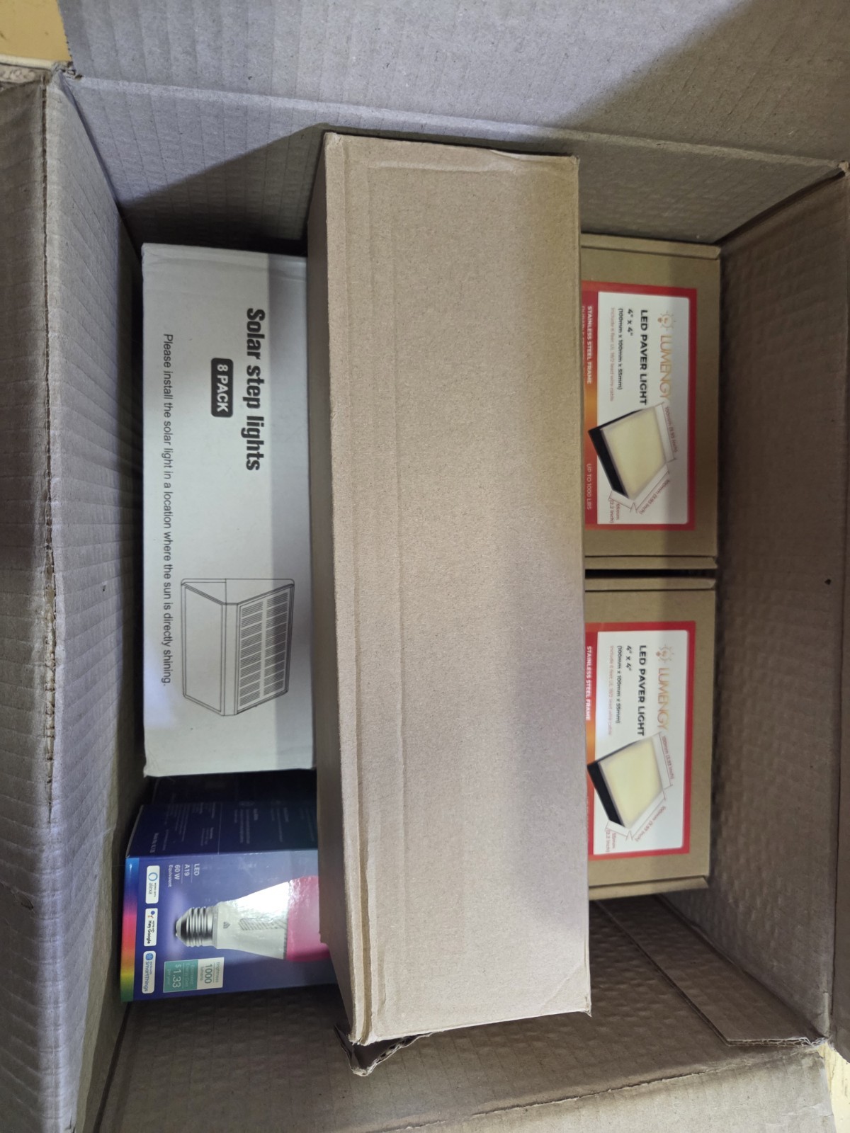 Factory Mystery Box All HOME LIGHTING New Liquidation Mixed Items Resell 7 ITEM