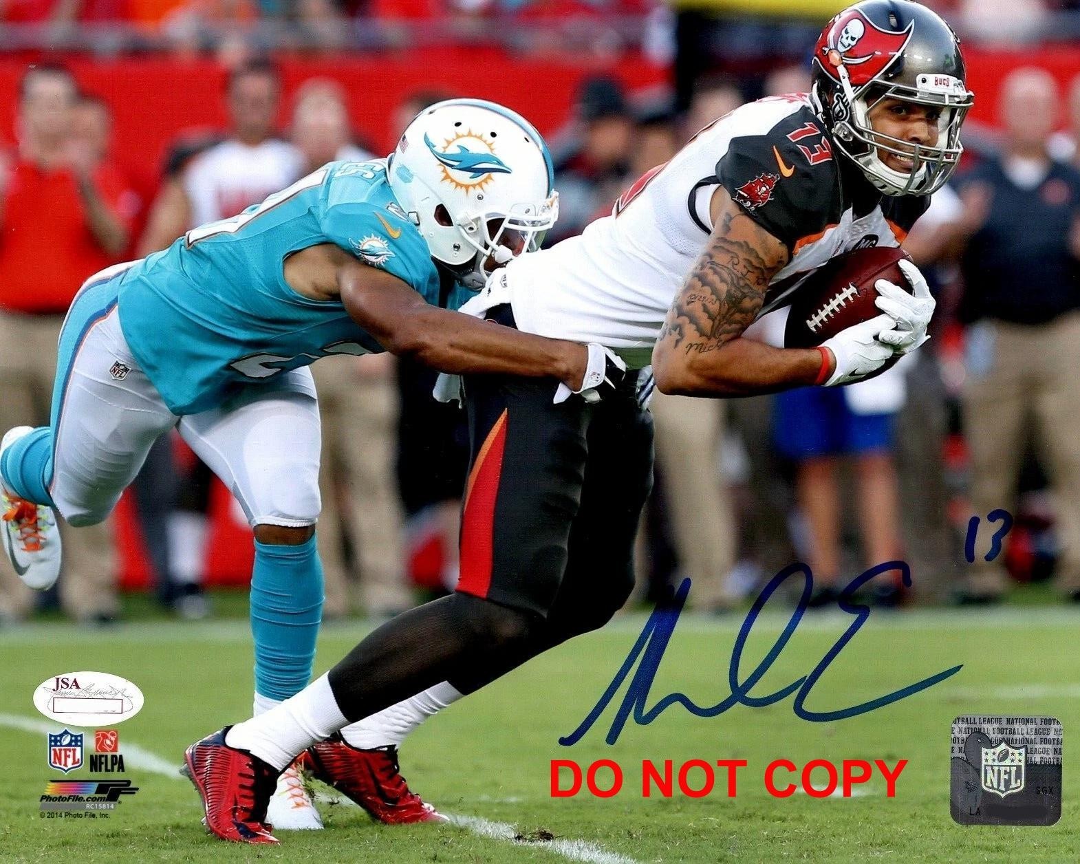Mike Evans TAMPA BAY BUCCANEERS Signed Autographed REPRINT 8x10 Photo RP