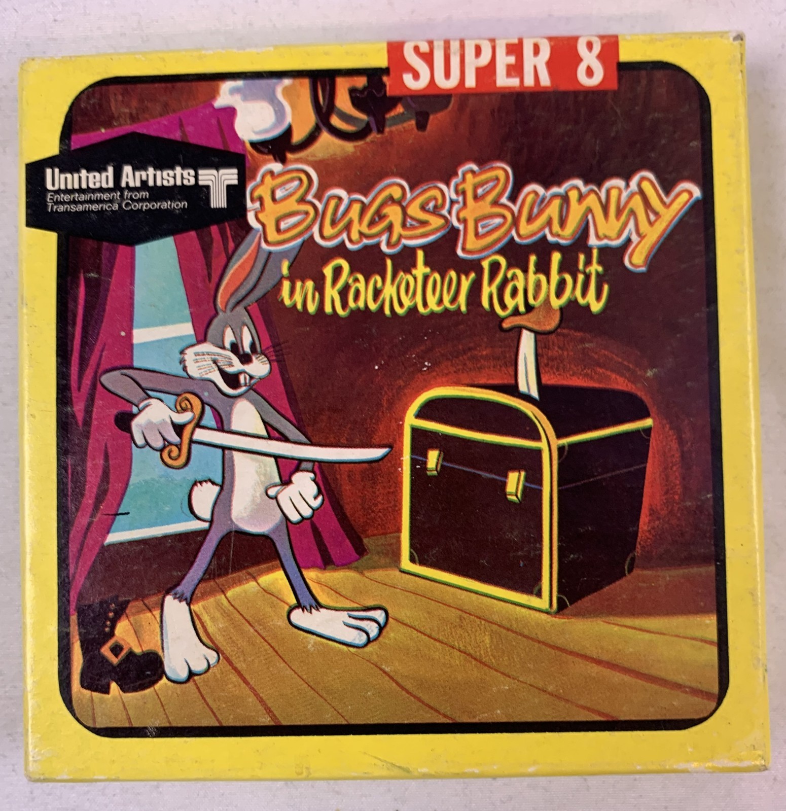 Bugs Bunny Racketeer Rabbit Super 8 Film United Artists Looney Tunes 60s 1967