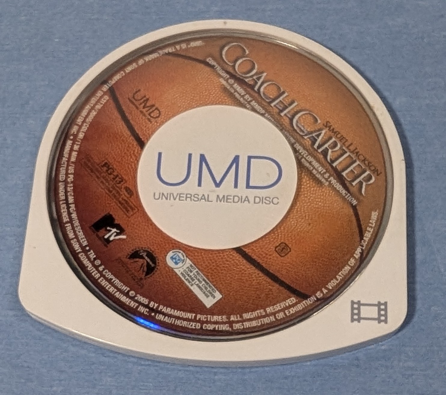 Coach Carter UMD Video PSP PlayStation PortableDisc Only Tested & Works