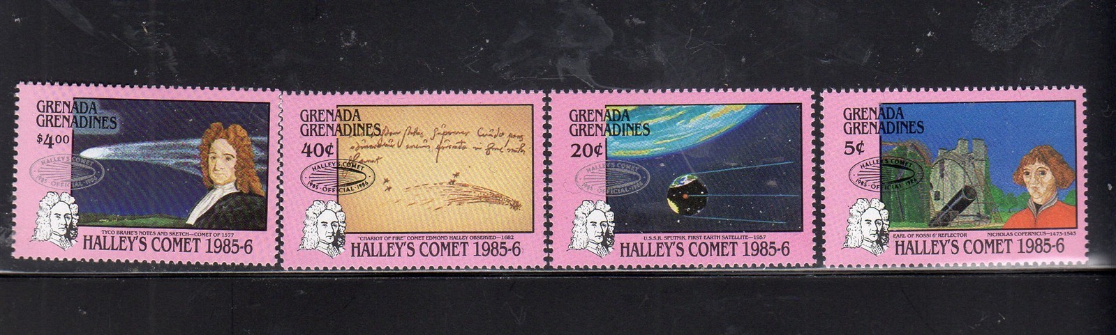 GRENADA GRENADINES #862-865 1987 AMERICA CUP MINT VF NH O.G 