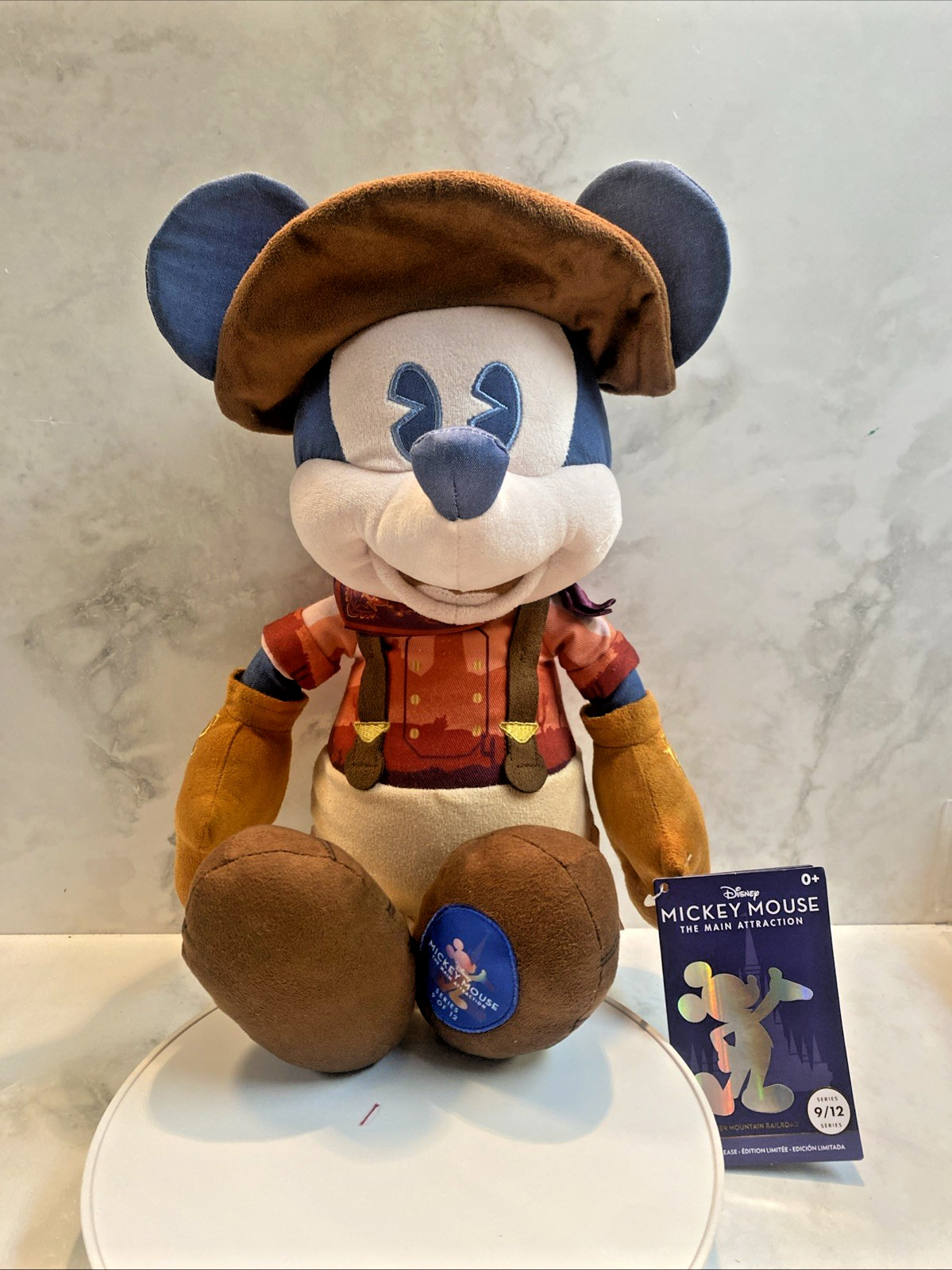 Mickey Mouse The Main Attraction Big Thunder Mountain Railroad Plush Series 9/12