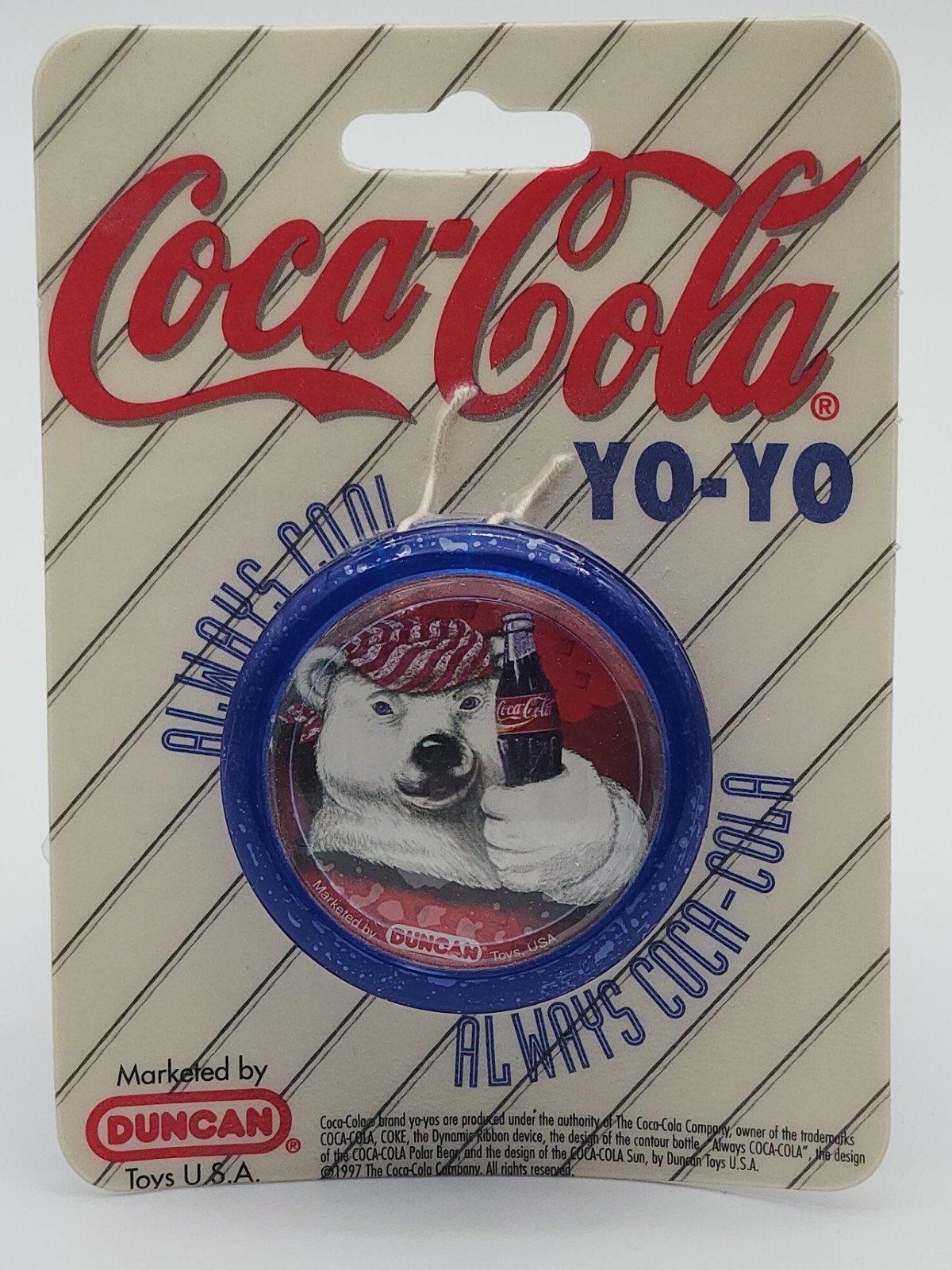 Duncan Coca-Cola Polar Bear Yo-Yo 1997