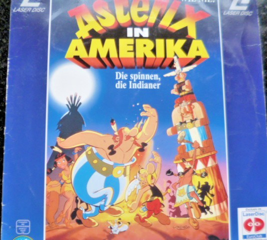 Asterix in America (LaserDisc) PAL - Version Mint Condition