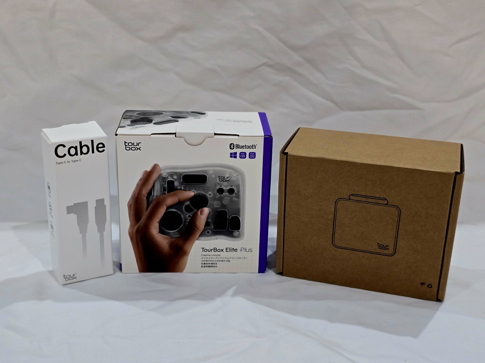 TourBox Elite Plus Creative Software Controller With Built In Bluetooth and Case