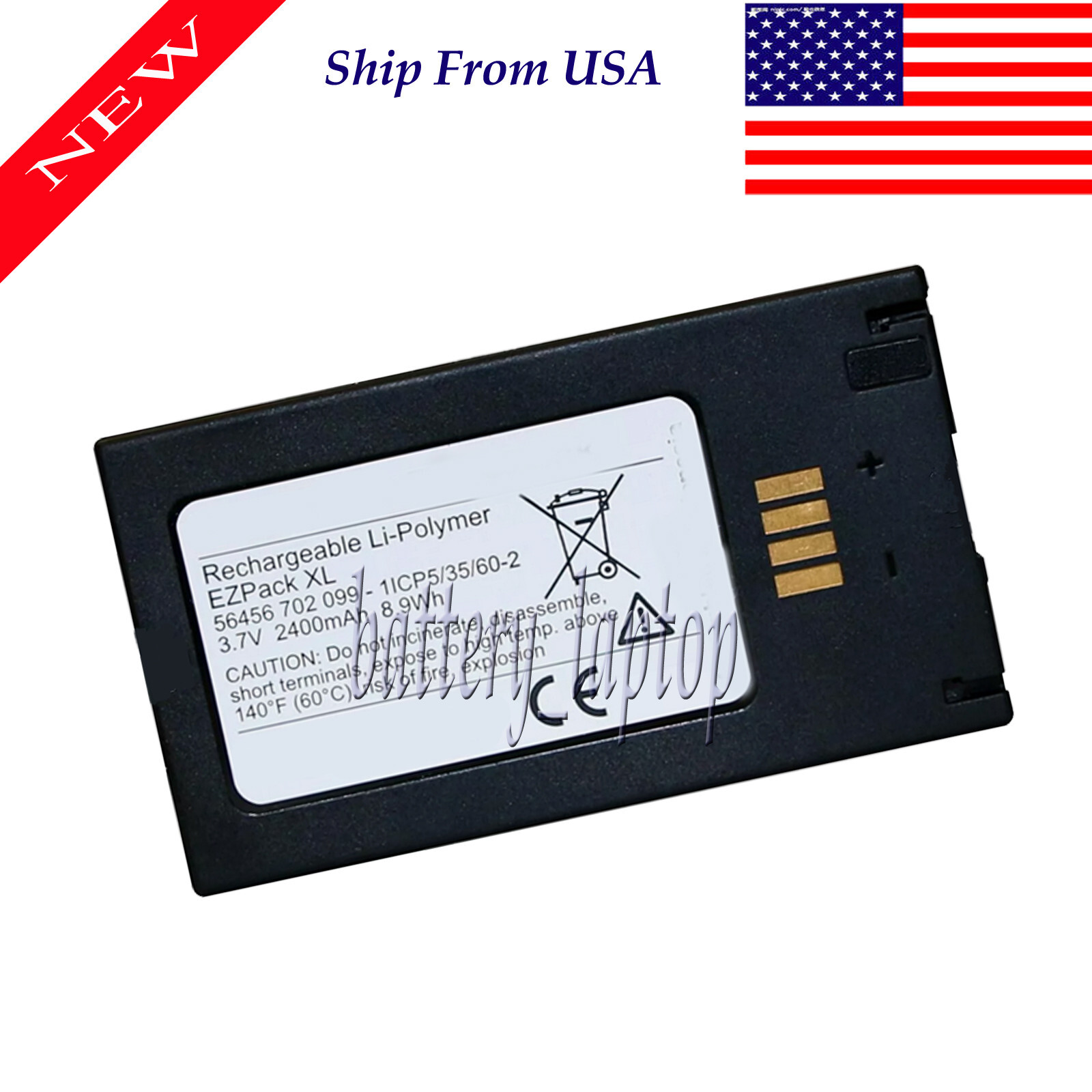 Battery 2400mAh Type 56446 702 099 For Spare 1128 UHF Reader