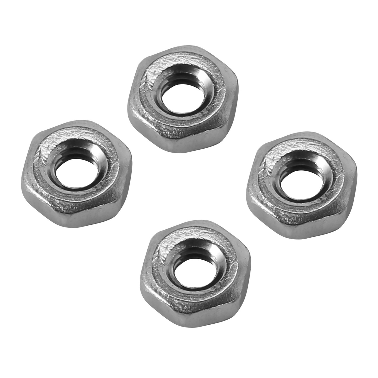 Metric M2 Hex Nuts 304 Stainless Steel Fastener DIN934 400Pcs for Bolt G1G59398