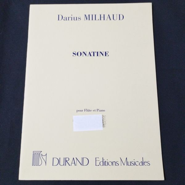 Sheet music flute & piano Darius Millionsonatine shelf YNC18