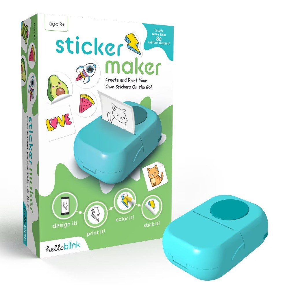 Create Your Own Stickers with Blink Sticker Maker for Ages 8 and Up
