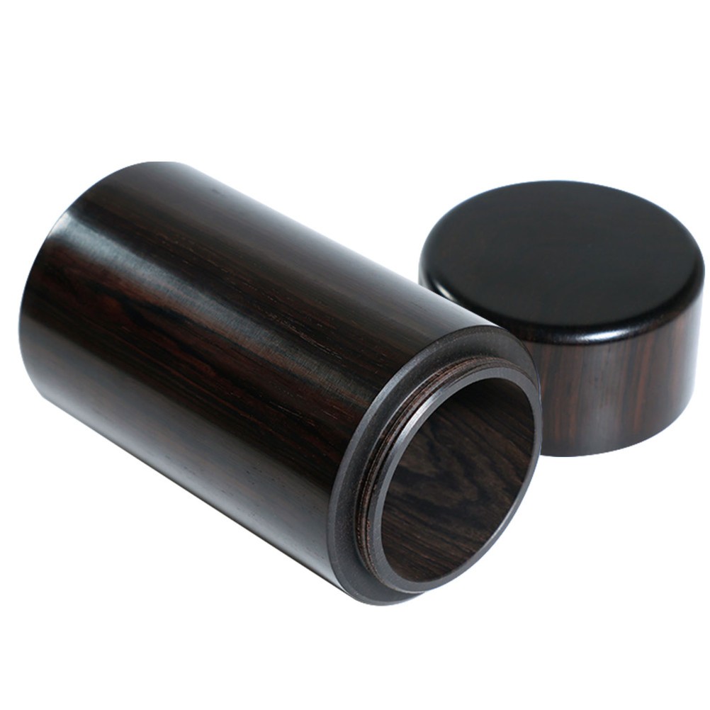  Mini Wood Memorial Urn for Pet Ashes, Handcarved Decorative Jar Keepsake,