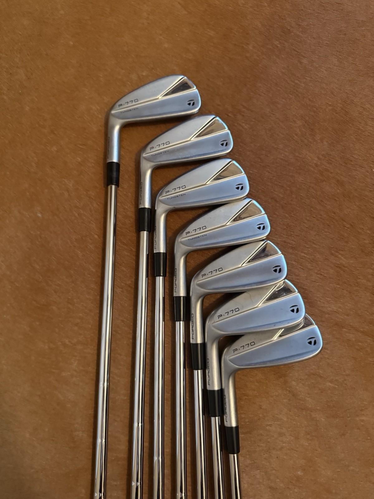 TaylorMade P770 Iron Set 4-PW Dynamic Gold Tour Issue X100 Shafts