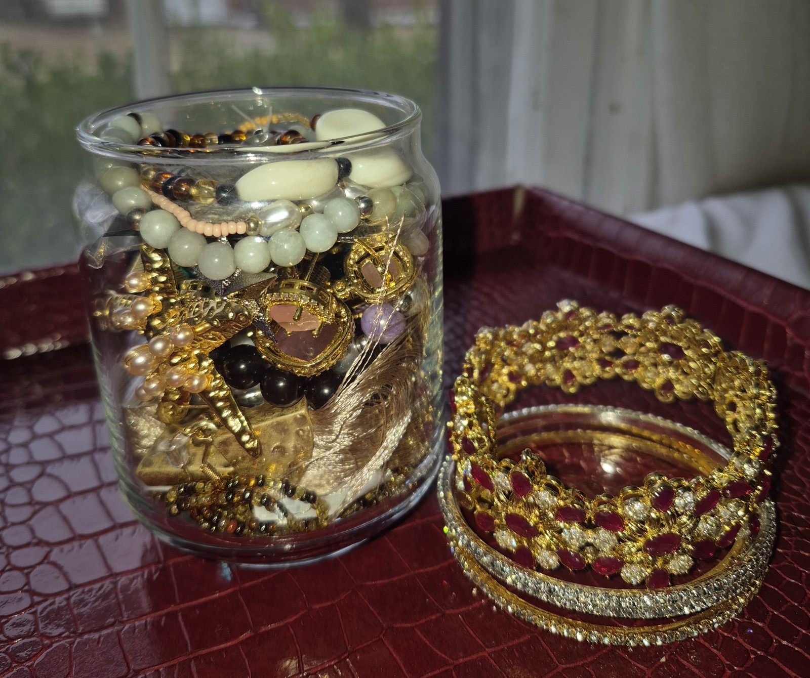 Colorful Mystery Jewelry Jar!