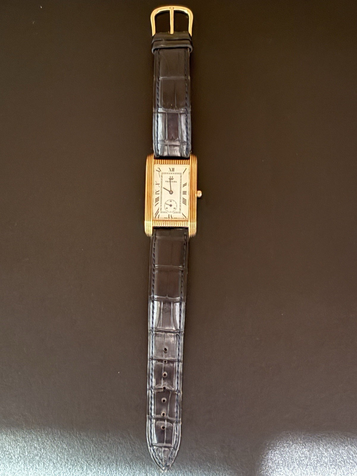 Verdura 18k Yellow Gold Watch