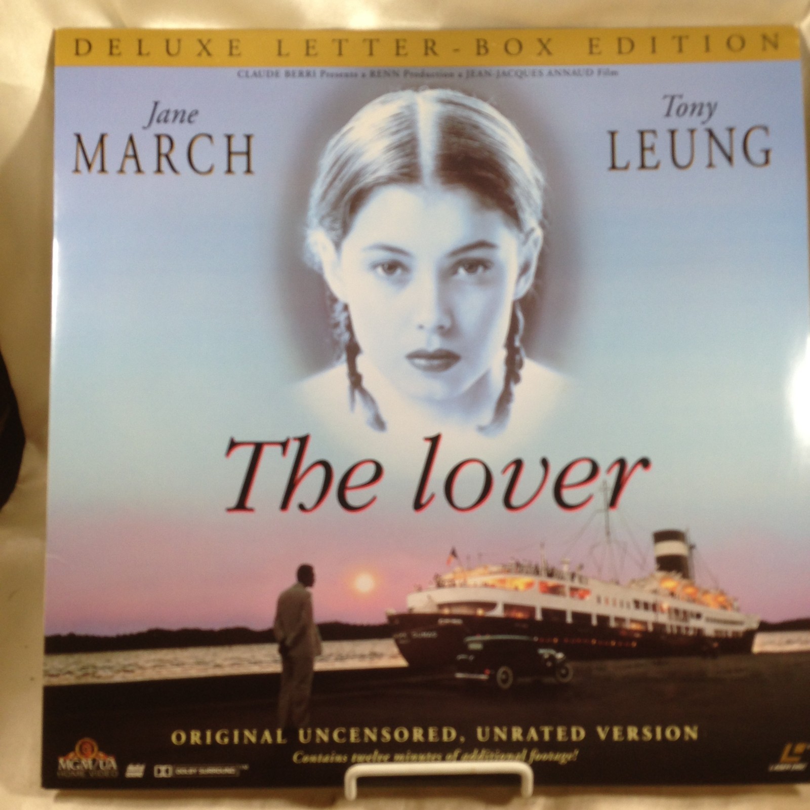 Laserdisc Video The Lover Jane March Tony Leung