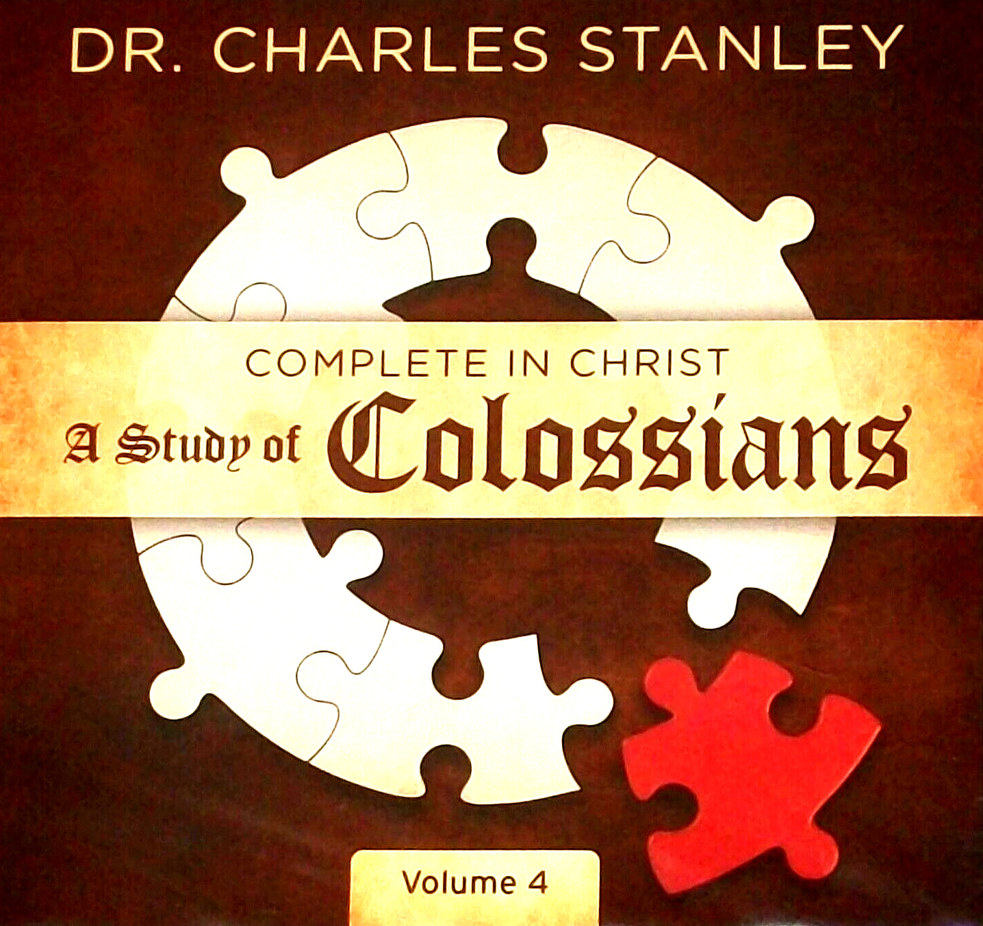 Charles Stanley *COMPLETE IN CHRIST: A STUDY OF COLOSSIANS VOLUME 4 7 CDs 2013*