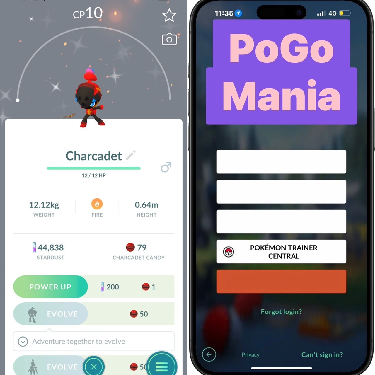 Shiny Charcadet✨LVL@1✨mini PTC 20k✨(read description)