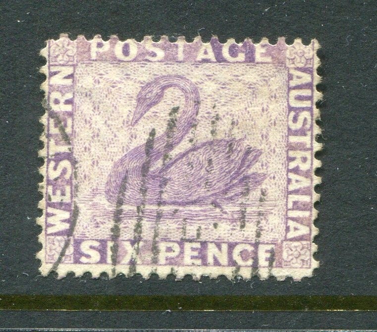 Western Australia #52 Swan 6 P. [Used]