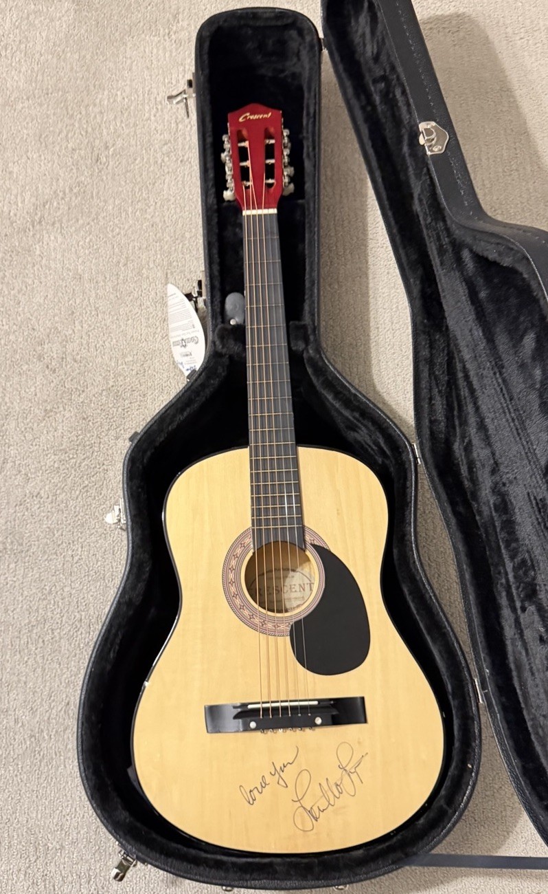 Loretta Lynn Signed Guitar With COA