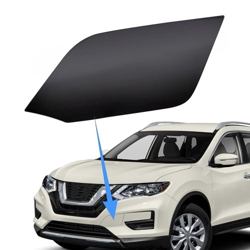 Front Bumper Tow Hook Cover Compatible with Rogue CVT AWD FWD Rogue Hybrid 