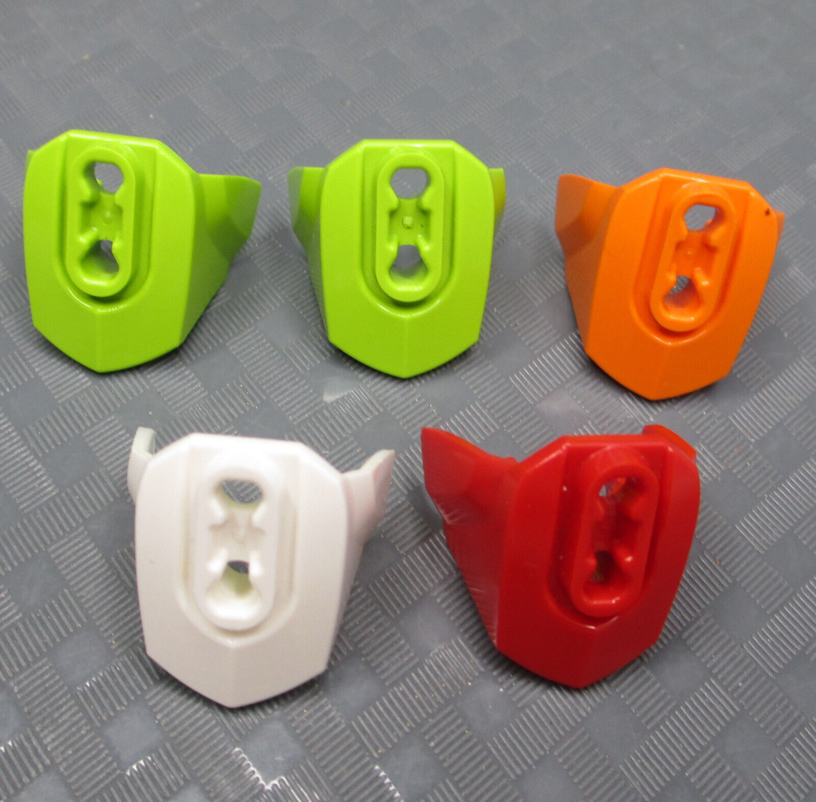 LEGO Bionicles Technic Hero Factory 90641 Armor Plates Green Red Orange White