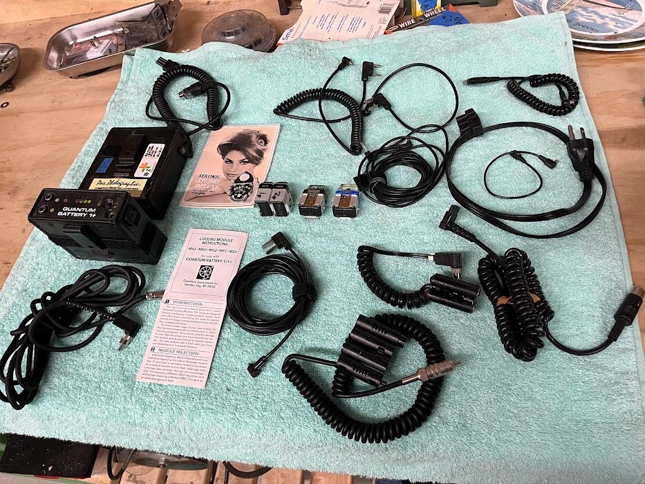 Professional Camera Batteries and Cables