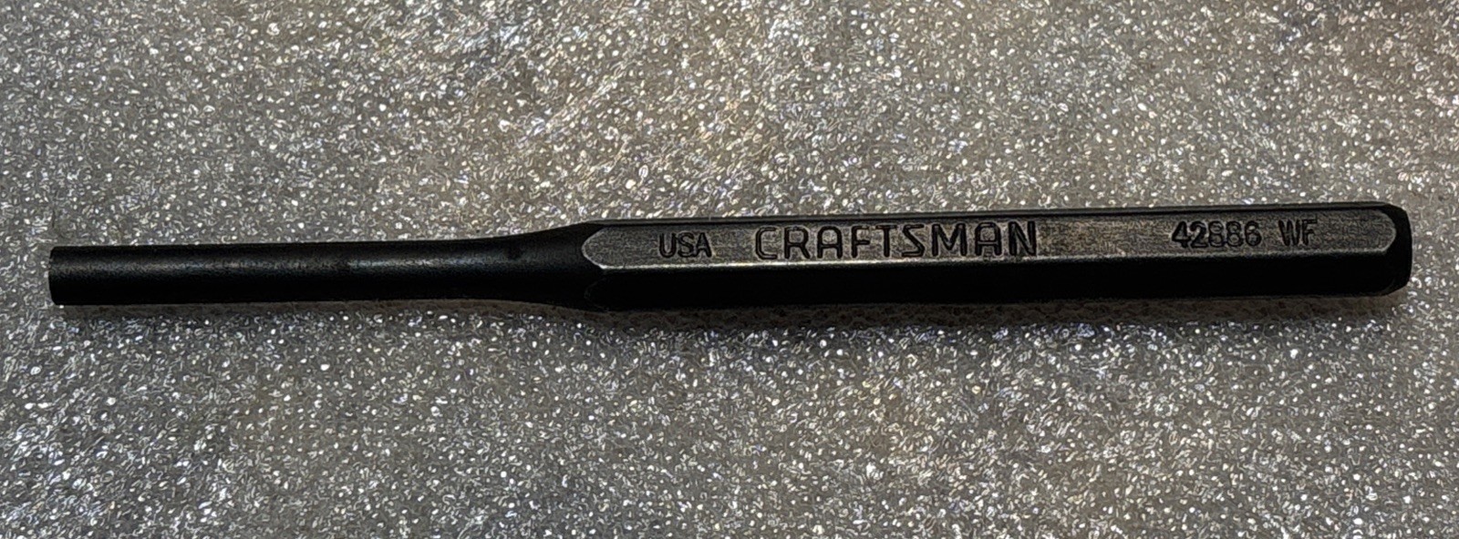 Vintage Craftsman Pin Punch 42886 WF  1/4”