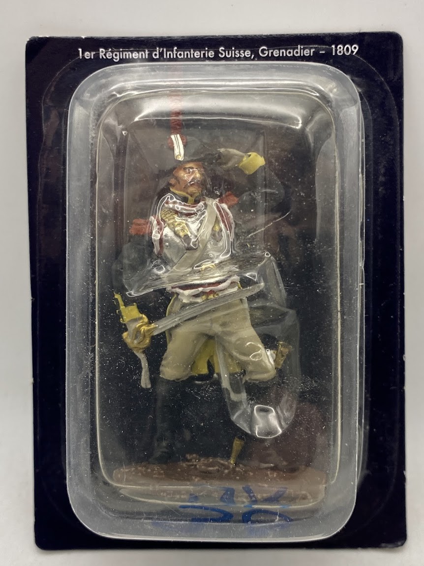 NNS030 Swiss Infantry Grenadier 1809 napoleon hobby&work Tin Soldier