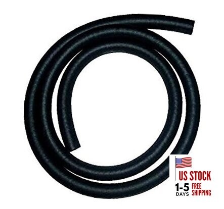 PRO 1 Fuel Line Hose 7/16 Inch Inside Diameter X 5 Feet Length NRB/PVCC SAE30R6 