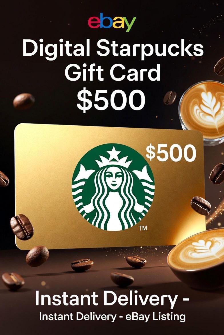 (DIGITAL) Starbucks $500 Gift Card US-Nationwide No Expiration