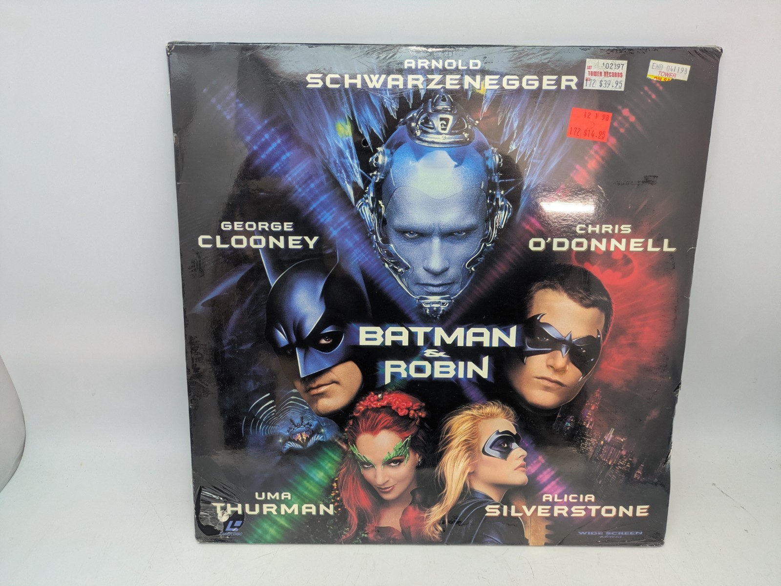 Batman And Robin Laserdisc LD Factory Sealed George Clooney DC Comics