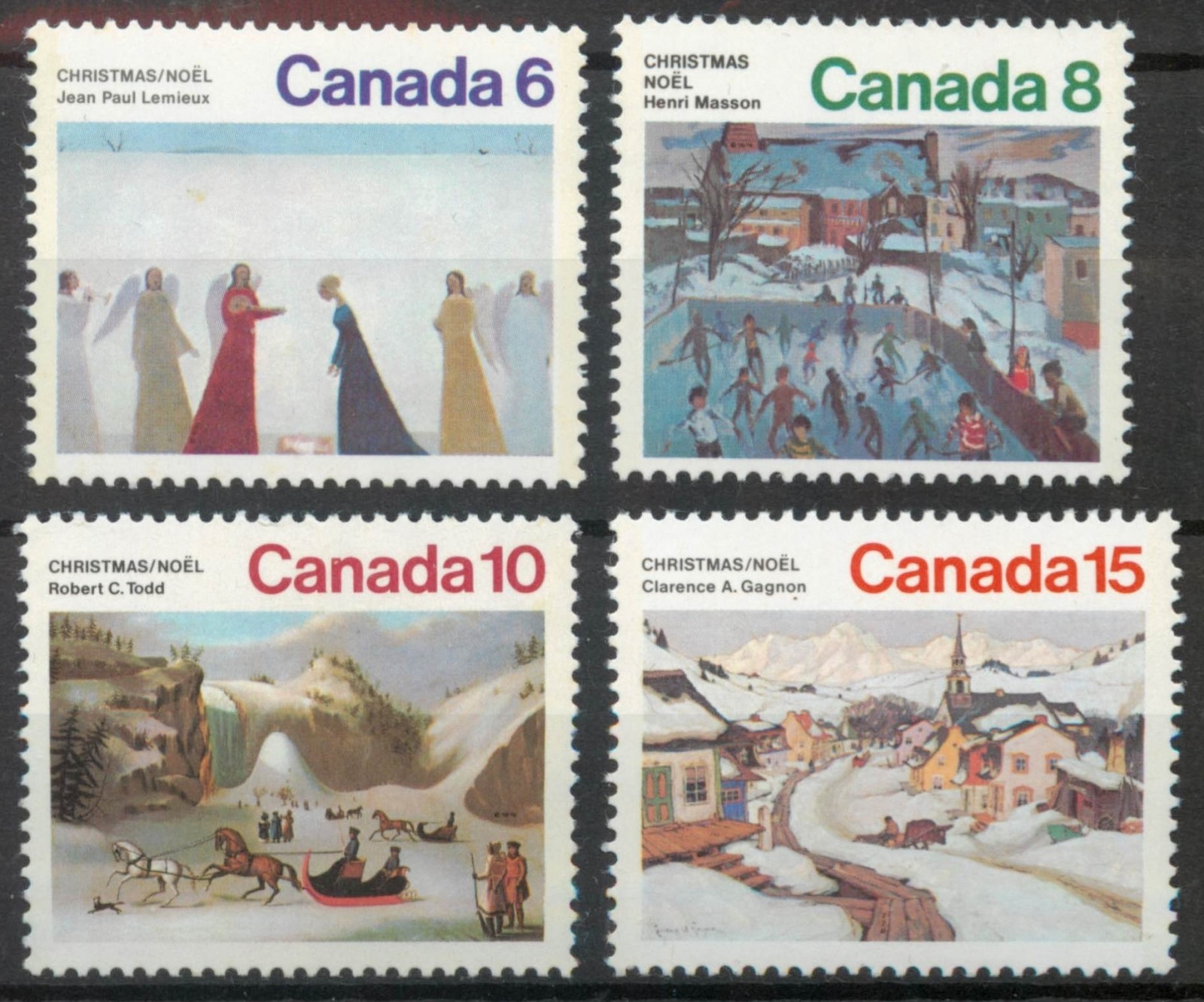 Canada 1974 Christmas set SG 792-795 MNH mint *combined postage*