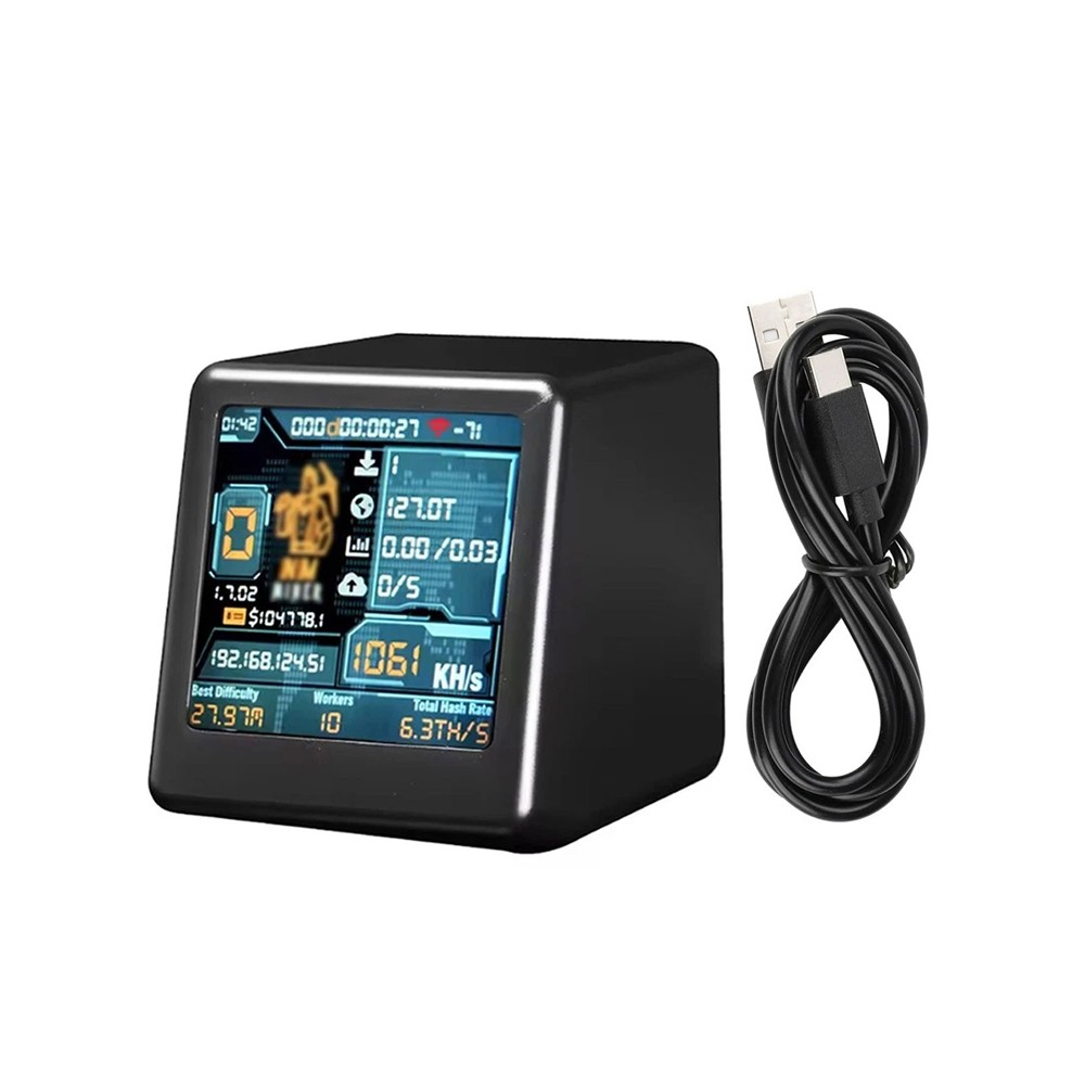 1060KH/s For NerdMiner NMMiner V2 ESP32 BTC Solo Miner Crypto Lottery Clock