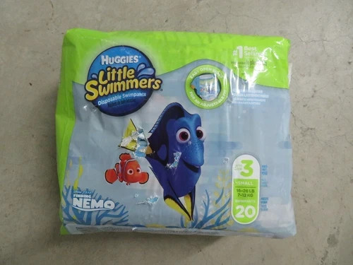 Huggies Little Swimmer Disposable Swimpants Finding Nemo 20 Count Up to Size 3