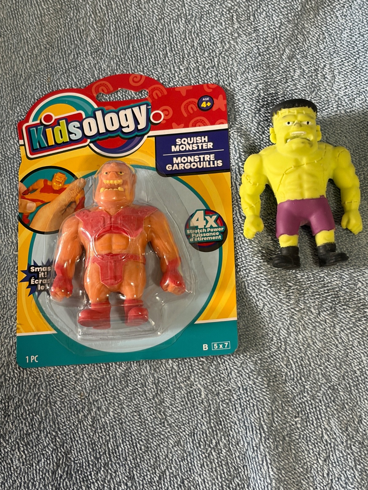 Two Squish Monster Ja-Ru  Stretch Toys