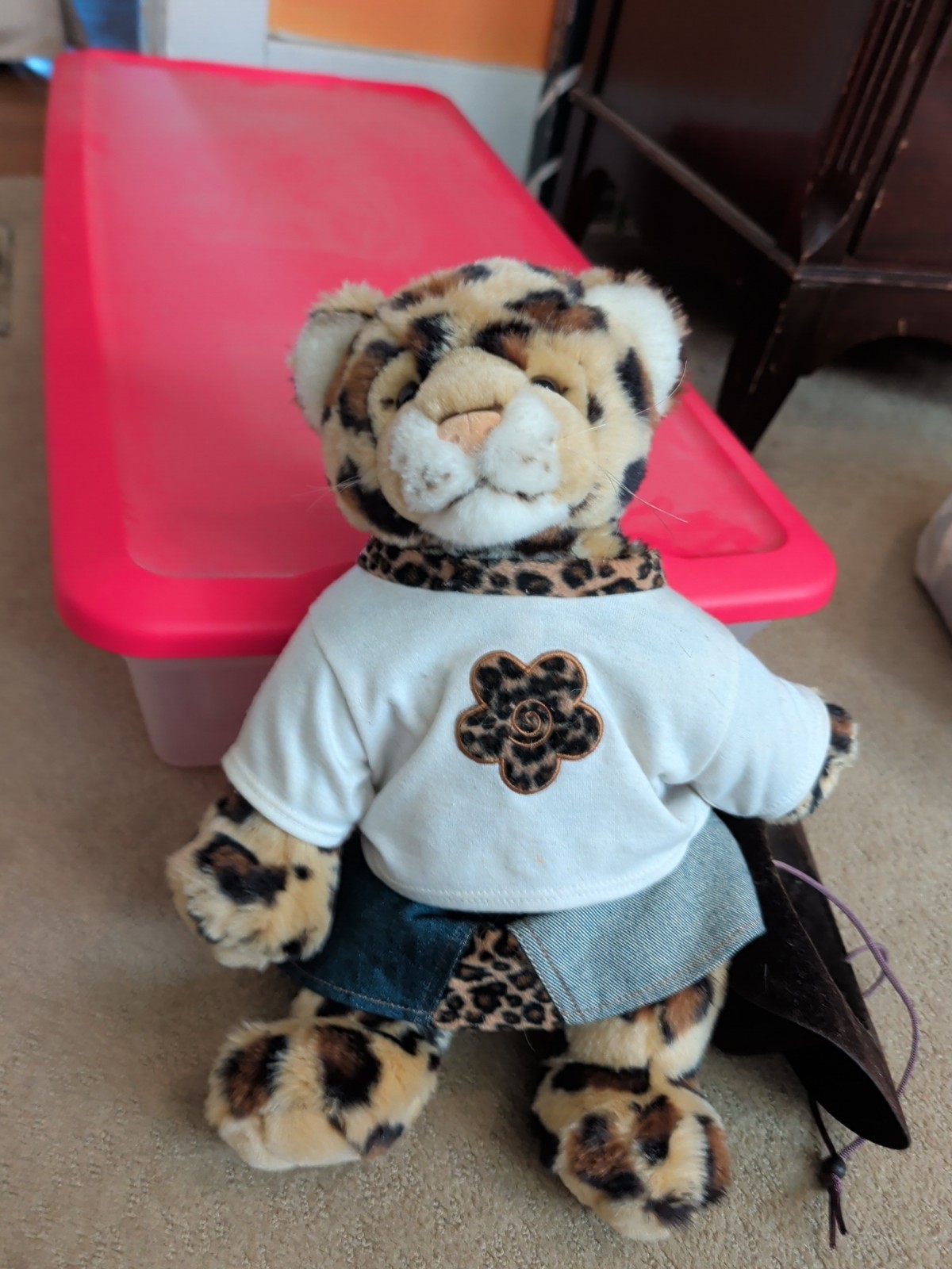 Build a Bear Workshop WWF Leopard 12-inch 2002
