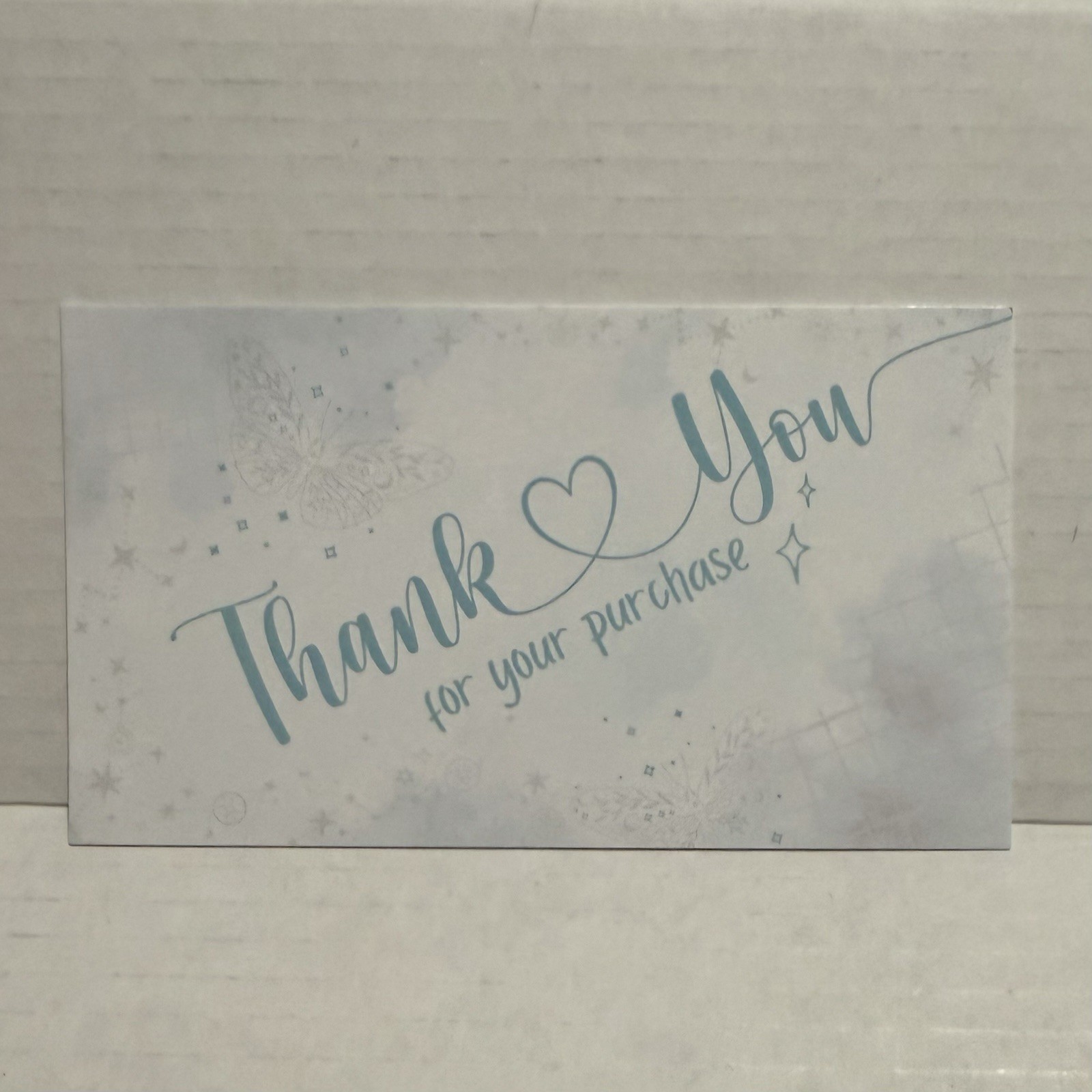 25 Thank You Business Cards
